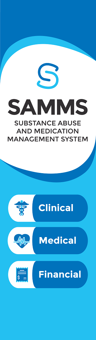 SAMMS Substance Abuse and Medication Management System