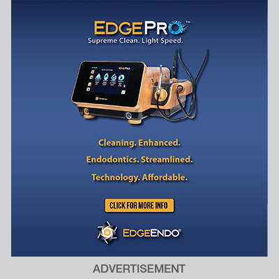 EdgePro: Cleaning. Enhanced. Endodontics. Streamlined. Technology. Affordable.