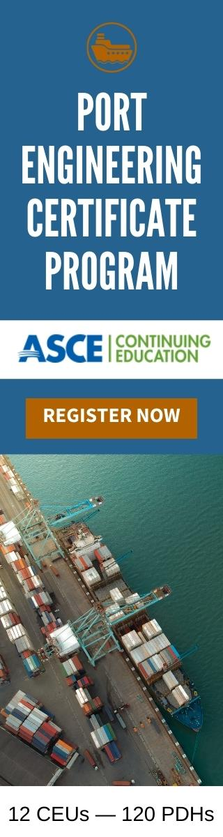 ASCE Port Engineering Certificate Program