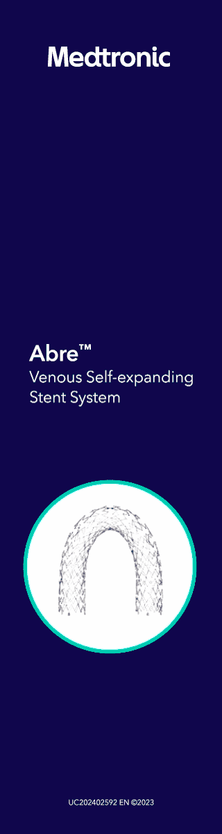 Medtronic Abre Venous Self-Expanding Stent System. Join us at the Abre Hospitality Suite to learn mo