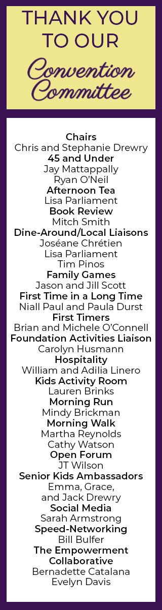 Thank You to Our Convention Committee