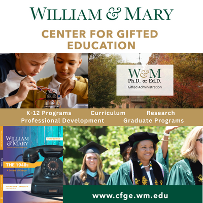William and Mary Center for Gifted Education