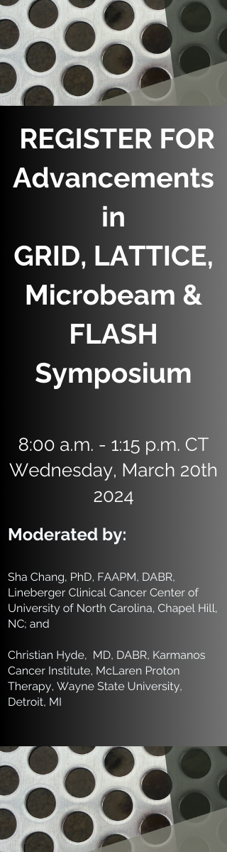 GRID, LATTICE, Microbeam & FLASH Symposium