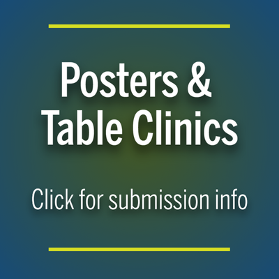 Posters & Table Clinics