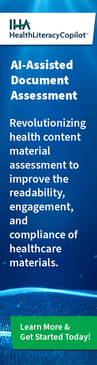 IHA’s Health Literacy Copilot
