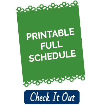 Printable PDF Schedule