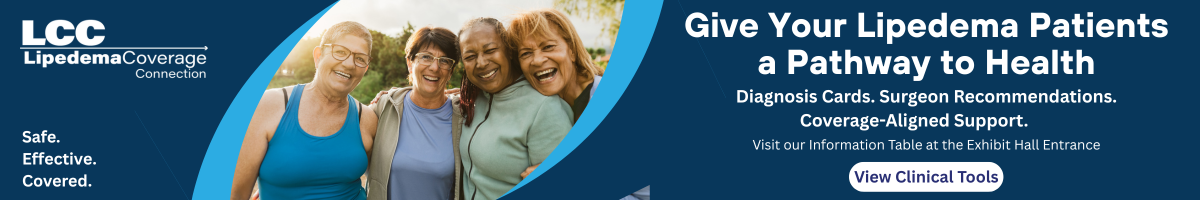 Lipedema Coverage Connection for Obesity Medicine clinicians