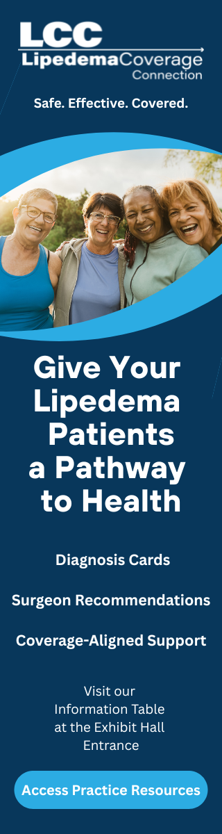 Lipedema Coverage Connection for Obesity Medicine clinicians