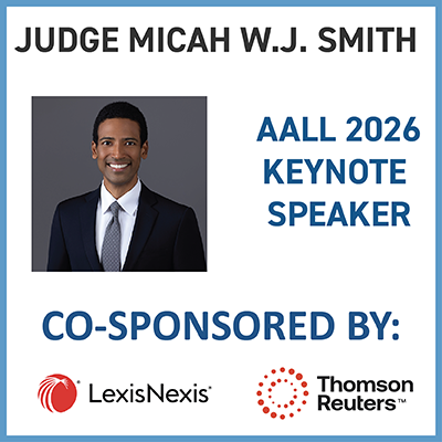 AALL 2026 Keynote Speaker