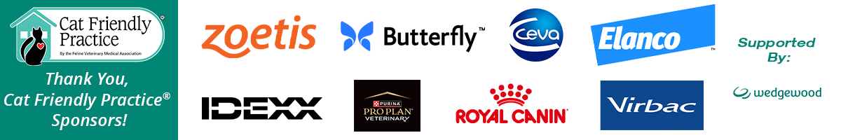 Cat Friendly Practice Sponsor Logos