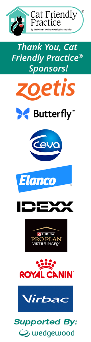 Cat Friendly Practice Sponsor Logos