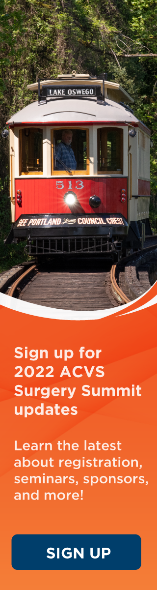 Sign up for ACVS updates
